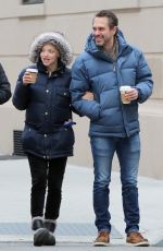 Pregnant AMANDA SEYFRIED Out in New York 02/03/2017