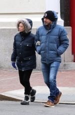 Pregnant AMANDA SEYFRIED Out in New York 02/03/2017