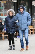 Pregnant AMANDA SEYFRIED Out in New York 02/03/2017