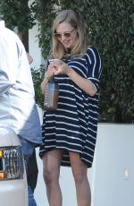Pregnant AMANDA SEYFRIED Out in West Hollywood 02/13/2017