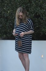 Pregnant AMANDA SEYFRIED Out in West Hollywood 02/13/2017