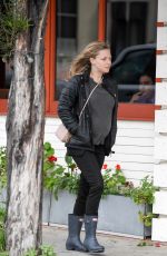 Pregnant AMANDA SEYFRIED Out and About in Los Angeles 02/07/2017