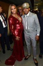 Pregnant BEYONCE and Jay Z at 59th Annual Grammy Awards in Los Angeles 02/12/2017