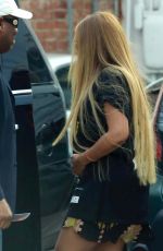 Pregnant BEYONCE Out and About in Beverly Hills 02/16/2017