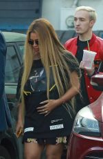 Pregnant BEYONCE Out and About in Beverly Hills 02/16/2017