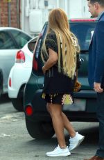Pregnant BEYONCE Out and About in Beverly Hills 02/16/2017