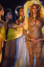 Pregnant BEYONCE Performs at 2017 Grammy Awards in Los Angeles 02/12/2017