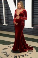Pregnant CIARA at 2017 Vanity Fair Oscar Party in Beverly Hills 02/26/2017
