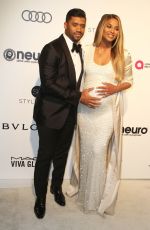 Pregnant CIARA at 25th Annual Elton John Aids Foundation’s Oscar Viewing Party in Hollywood 02/26/2017