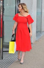 Pregnant HELEN SKELTON Leaves ITV Studios in London 02/21/2017