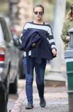Pregnant NATALIE PORTMAN Out Hikking in Los Angeles 02/08/2017