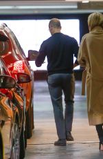 Pregnant ROSIE HUNTINGTON-WHITELEY and Jason Statham Out for Lunch in Beverly Hills 02/19/2017