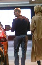 Pregnant ROSIE HUNTINGTON-WHITELEY and Jason Statham Out for Lunch in Beverly Hills 02/19/2017