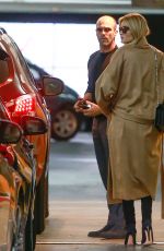 Pregnant ROSIE HUNTINGTON-WHITELEY and Jason Statham Out for Lunch in Beverly Hills 02/19/2017