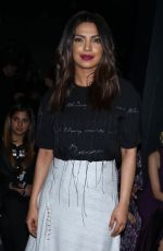 PRIYANKA CHOPRA at Prabal Gurung Fashion Show at NYFW in New York 02/12/2017