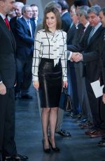 QUEEN LETIZIA at El Valor Economico Del Espanol Conference in Madrid 02/13/2017