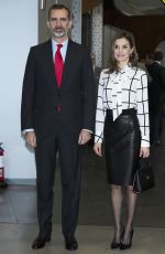 QUEEN LETIZIA at El Valor Economico Del Espanol Conference in Madrid 02/13/2017
