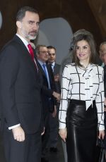 QUEEN LETIZIA at El Valor Economico Del Espanol Conference in Madrid 02/13/2017