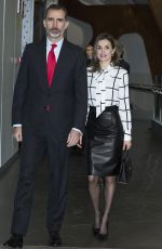 QUEEN LETIZIA at El Valor Economico Del Espanol Conference in Madrid 02/13/2017