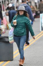 RACHEL BISLON Shopping at Farmers Market in Los Angeles 02/19/2017