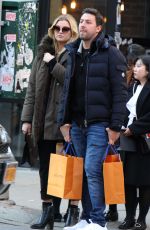 RACHEL HILBERT and Brett Eldredge Out in New York 02/14/2017
