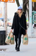 RACHEL HILBERT Out Shopping in New York 02/01/2017