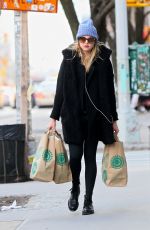 RACHEL HILBERT Out Shopping in New York 02/01/2017