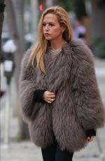 RACHEL ZOE Leaves Au Fudge Restaurant in West Hollywood 02/20/2017