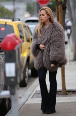 RACHEL ZOE Leaves Au Fudge Restaurant in West Hollywood 02/20/2017