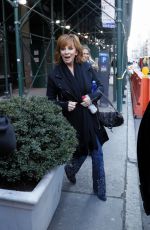 REBA MCENTIRE Out in New York 02/06/2017