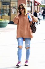REBECCA GAYHEART Out Shopping in Beverly Hills 02/02/2017