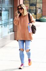 REBECCA GAYHEART Out Shopping in Beverly Hills 02/02/2017