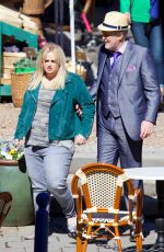 REBEL WILSON on the Set of ‘Pitch Perfect 3’ in Atlanta 02/15/2017