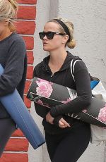 REESE WITHERSPOON Leaves Yoga Class in Beverly Hills 02/26/2017