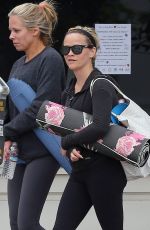 REESE WITHERSPOON Leaves Yoga Class in Beverly Hills 02/26/2017