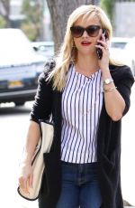 REESE WITHERSPOON Out in Brentwood 02/04/2017