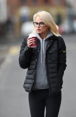 RHIAN SUGDEN Out and About in Manchester 02/26/2017