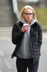 RHIAN SUGDEN Out and About in Manchester 02/26/2017