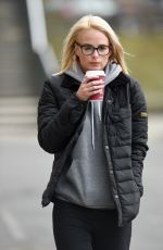RHIAN SUGDEN Out and About in Manchester 02/26/2017
