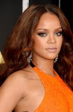 RIHANNA at 59th Annual Grammy Awards in Los Angeles 02/12/2017