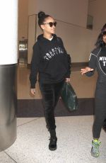 RIHANNA at LAX Airport in Los Angeles 02/08/2017
