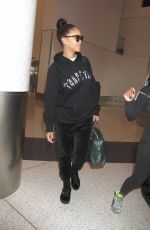 RIHANNA at LAX Airport in Los Angeles 02/08/2017