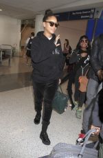 RIHANNA at LAX Airport in Los Angeles 02/08/2017