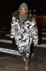 RIHANNA Night Out in New York 02/06/2017