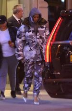 RIHANNA Night Out in New York 02/06/2017