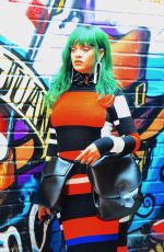 RIHANNA on the Set of a Photoshoot in East Village 02/07/2017