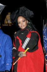 RIHANNA Out in New York 02/06/2017