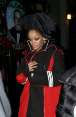 RIHANNA Out in New York 02/06/2017