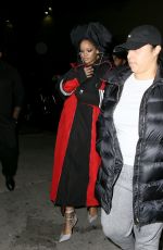 RIHANNA Out in New York 02/06/2017