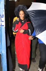 RIHANNA Out in New York 02/06/2017